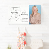 50歳で素敵な写真 50歳の誕生日パーティー 横断幕 (インサイチュ)