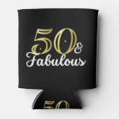 50歳で素敵に年をとった 缶クーラー (正面)