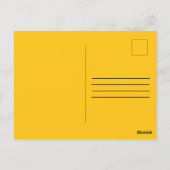 50歳で素敵に輝く 50歳の誕生日招待状 ポストカード (裏面)