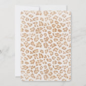 50歳と素晴らしいジャングル50歳の誕生日パーティー 招待状 (裏面)