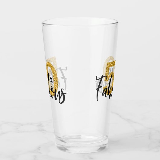 50歳と素晴らしい年50歳の誕生日パーティー タンブラーグラス (右)