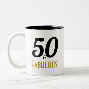 50歳と素晴らしい誕生日パーティーマグ ツートーンマグカップ