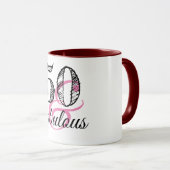 50歳と素晴らしい誕生日パーティー マグカップ (正面右)