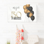 50歳と素晴らしい誕生日パーティー 横断幕 (インサイチュ)