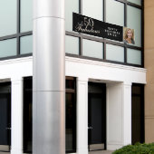 50歳と素晴らしい黒人写真50歳の誕生パーティー 横断幕 (ビルの外側)