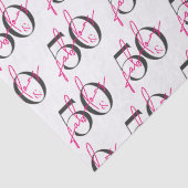 50歳と素晴らしい50歳の誕生日のピ鮮やかンク 薄葉紙 (詳細)