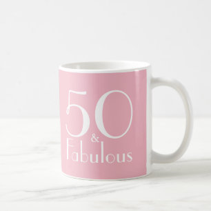 50歳と素晴らしい50歳の誕生日ギフトマグ コーヒーマグカップ