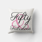 50歳と素晴らしい50誕生日 クッション (裏面)
