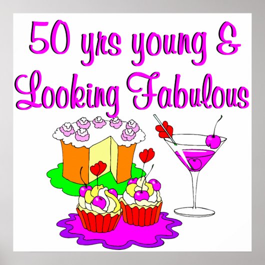 50歳になる ポスター (正面)