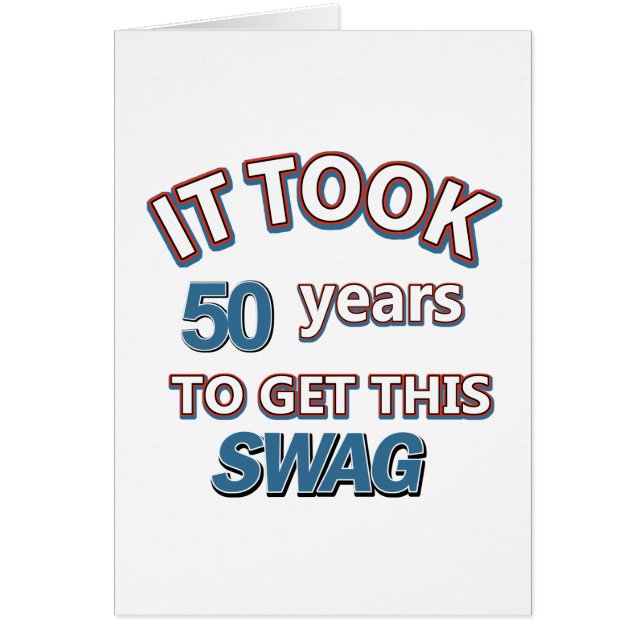 50歳のデザイン (正面)