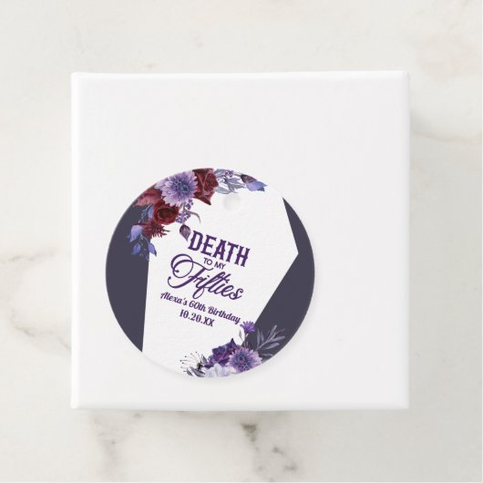 50歳のフローラ60歳の誕生日パーティーで死ぬ フェイバータグ (インサイチュ)