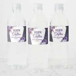 50歳のフローラ60歳の誕生日パーティーで死ぬ ペットボトルラベル