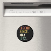 50歳の伝説1972年5月50日の誕生日 マグネット (インサイチュ (食洗機))
