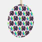 50歳の星すごい セラミックオーナメント (右)