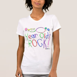 50歳の石! Tシャツ