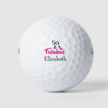 50歳の誕生日おめでとう ピンクのハイヒール