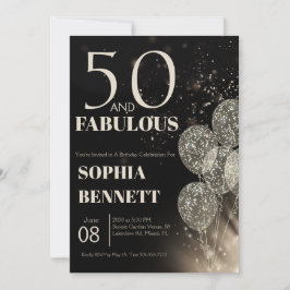 50歳の誕生日おめでとう ファブリカス スクリプト 招待状