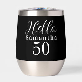 50歳の誕生日おめでとう ブラック＆ホワイトパーティー