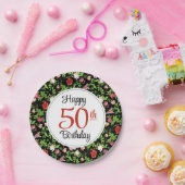 50歳の誕生日おめでとう ペーパープレート (パーティー)