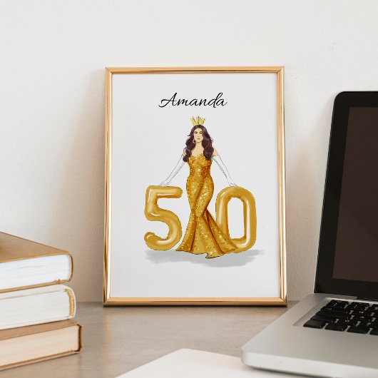 50歳の誕生日おめでとう ポスター