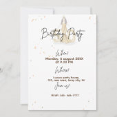 50歳の誕生日おめでとう 招待状 (正面)