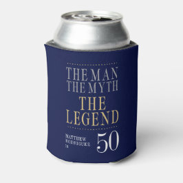 50歳の誕生日おめでとう 神話と伝説の人 缶クーラー