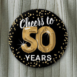 50歳の誕生日おめでとう 缶バッジ