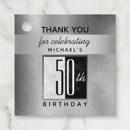 50歳の誕生日お礼 フェイバータグ