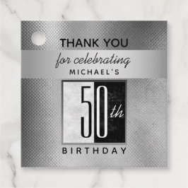 50歳の誕生日お礼 フェイバータグ
