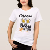 50歳の誕生日お祝いギフト トライブレンドＴシャツ (正面)