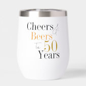 50歳の誕生日お祝い ビールパーティーファーバー (背面)
