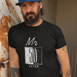 50歳の誕生日お祝い Tシャツ