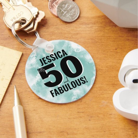 50歳の誕生日におしゃれに！ キーホルダー
