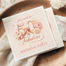 50歳の誕生日に優雅なフラワーデザイン