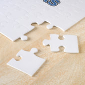 50歳の誕生日のデザイン ジグソーパズル (側面)