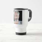 50歳の誕生日の写真こんにちは50人の男性 トラベルマグ (正面右)