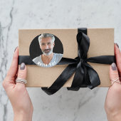 50歳の誕生日の写真、こんにちは50人の男性 ラウンドシール