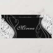 50歳の誕生日をお祝いする 招待状 (正面/裏面)