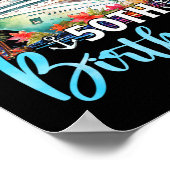 50歳の誕生日を家族とクルージングで迎える 50歳のバースデー家族クルーズ ポスター (角)