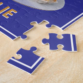 50歳の誕生日カスタム祝い ジグソーパズル (側面)