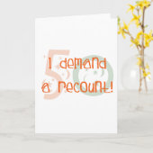 50歳の誕生日ギフトお返しを頼む！ カード (黄色い花)