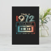 50歳の誕生日ギフトが1972年カセットで作られる セーブザデート (スタンド正面)