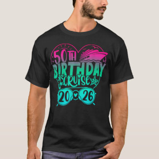 50歳の誕生日クルーズ 2026 家族でのクルーズ旅行 Tシャツ