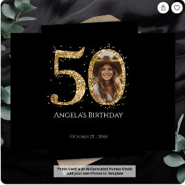 50歳の誕生日ゲストブック フォイルゲストブック ゲストブック