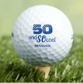50歳の誕生日ゴルフボール 50年パーティー ゴルフボール