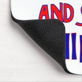 50歳の誕生日デザイン マウスパッド (コーナー)