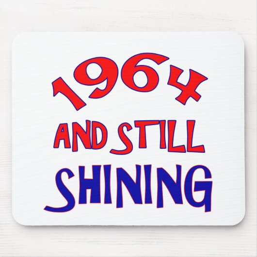 50歳の誕生日デザイン マウスパッド (正面)