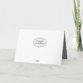 50歳の誕生日トイレ転が紙オン カード (裏面)