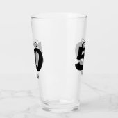 50歳の誕生日パーソナライズされたアイボールシュタイン タンブラーグラス (左)