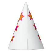 50歳の誕生日パーソナライズされた写真スター名hat パーティーハット (裏面)